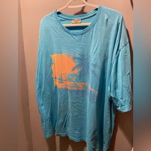 Men’s- Bermuda Collection, Light Blue, short sleeve, XL, shirt. Never worn